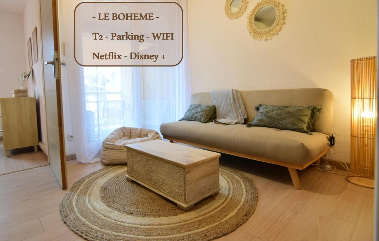 Le Boheme T2-Wifi-Calme-Parking Apartment Lourdes Exterior photo